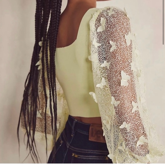 Free People Flutter By Top - Picture 2 of 7